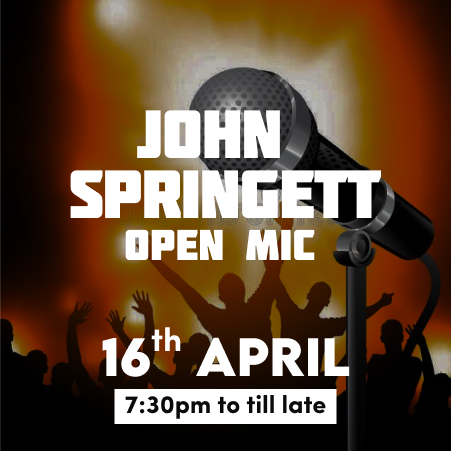John Springett (Open Mic)